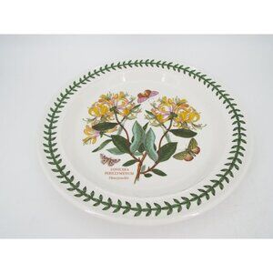 Portmeirion The Botanic Garden Honeysuckle 10.5" Dinner Plate Made in England